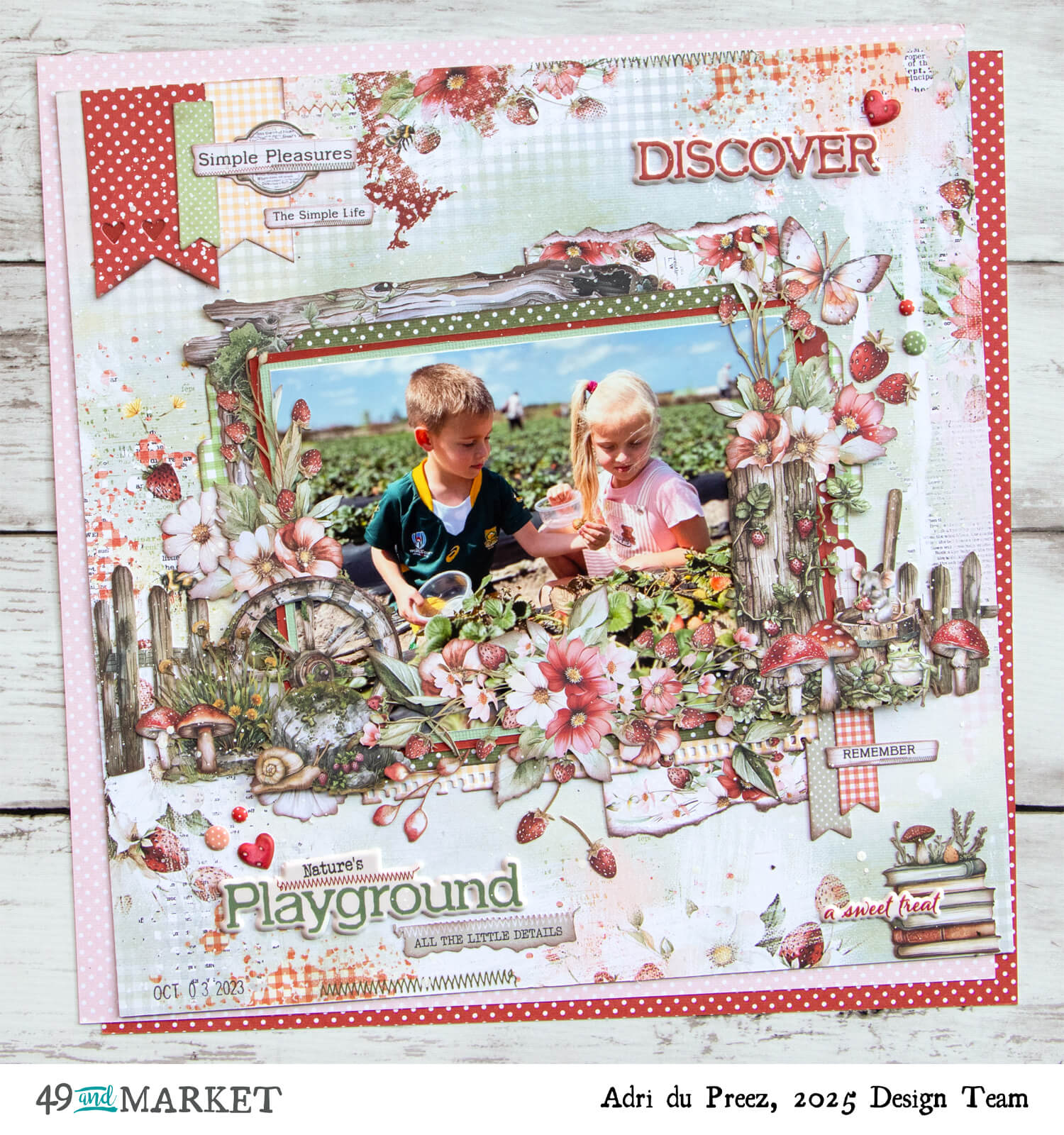 Nature's Playground - Layout by Adri