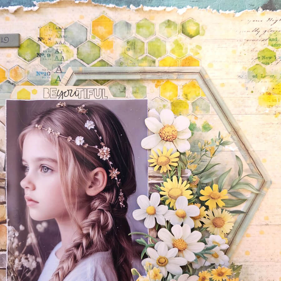 Kindness makes you beautiful - Layout by Michelle