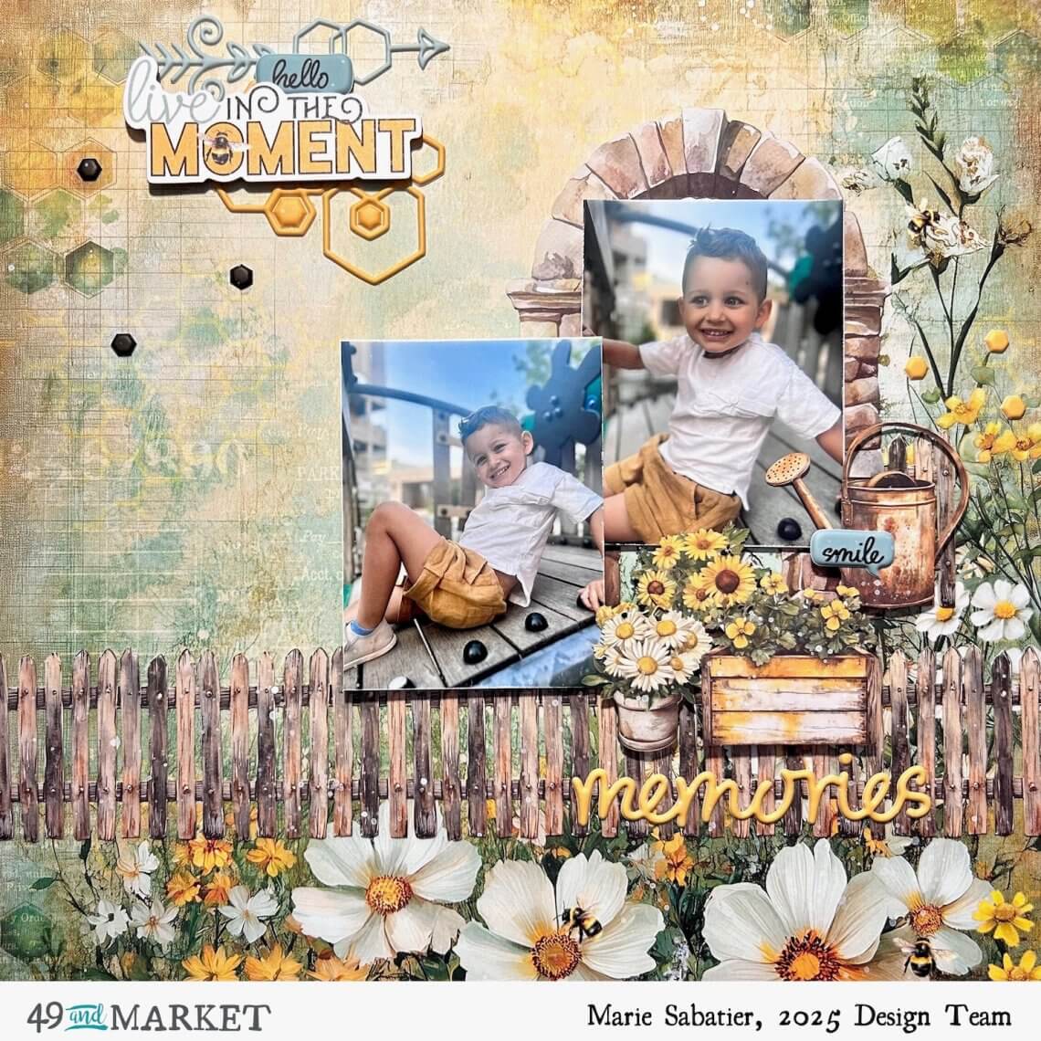 Smile - Layout by Marie