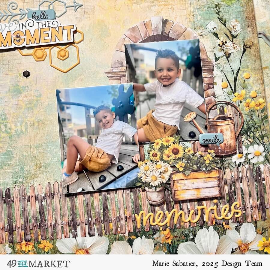 Smile - Layout by Marie