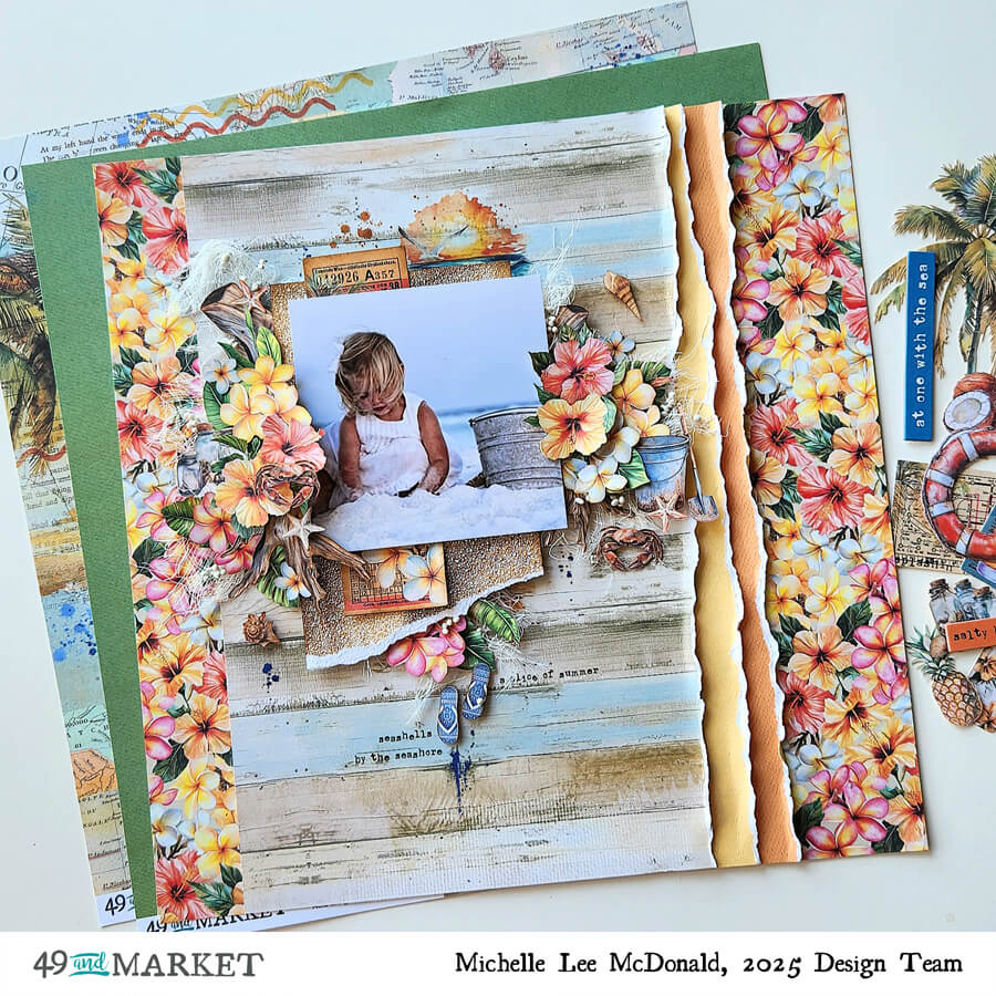 A Slice of Summer - Layout by Michelle Lee