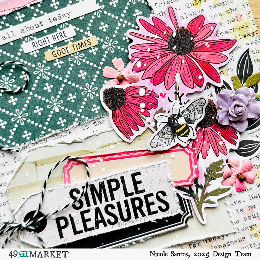 Simple Pleasures - Layout by Nicole