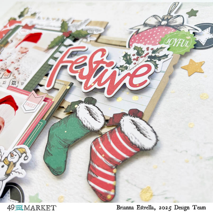 Festive - Layout by Brianna