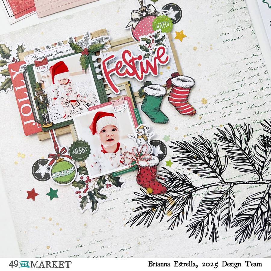 Festive - Layout by Brianna