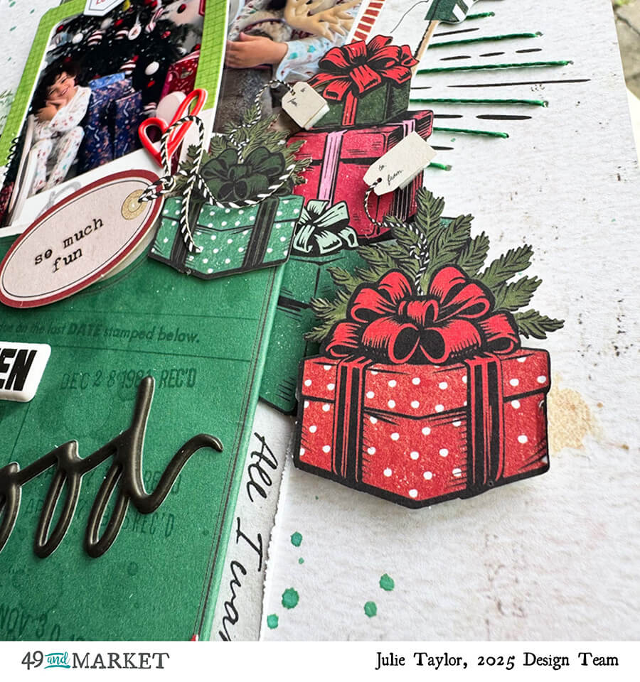 Santa I've been Good - Layout by Julie 