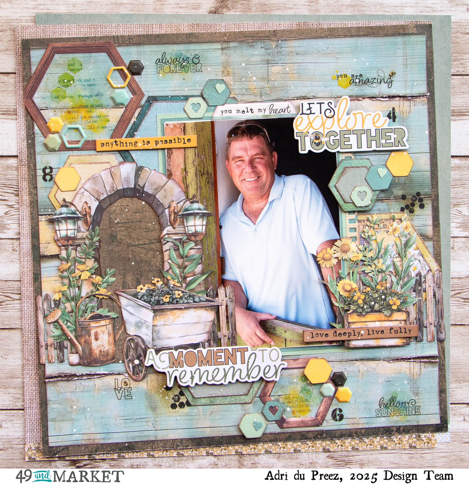 A moment to remember - Layout by Adri