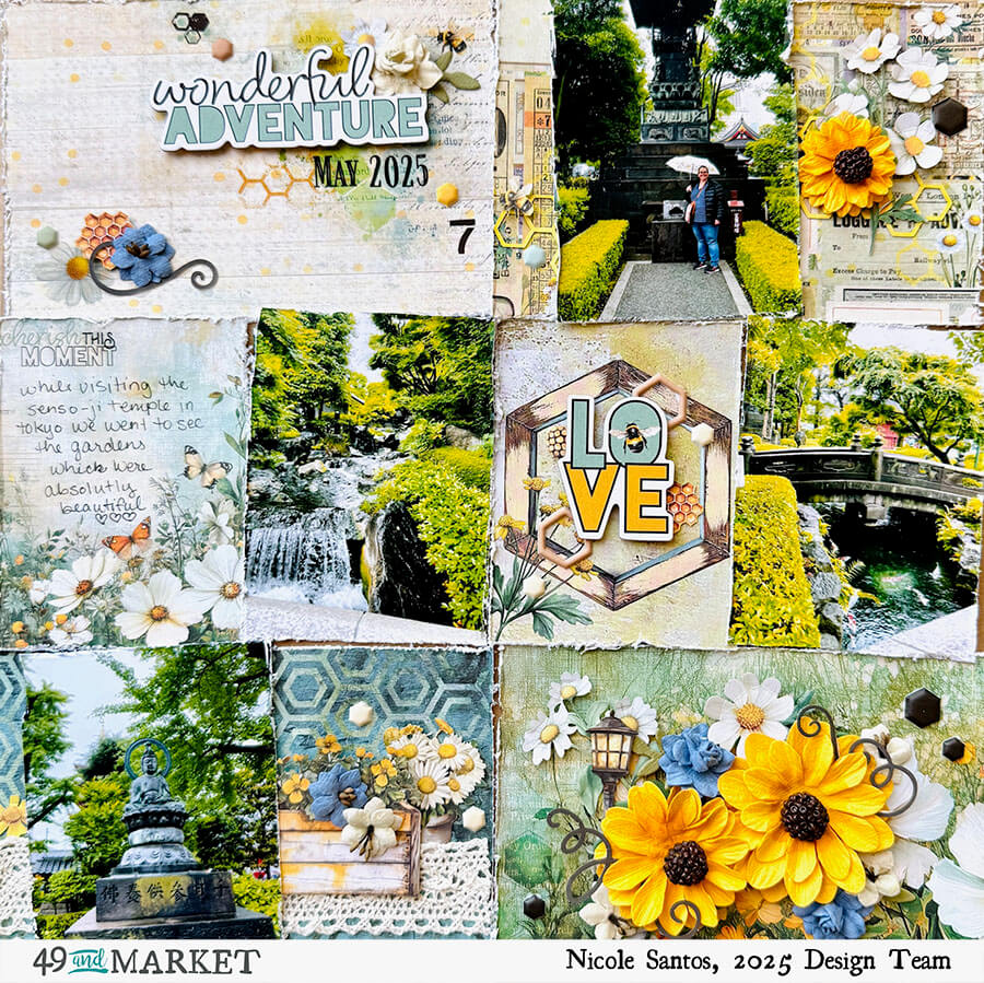 Wonderful Adventure - Layout by Nicole