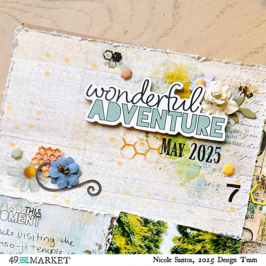 Wonderful Adventure - Layout by Nicole 