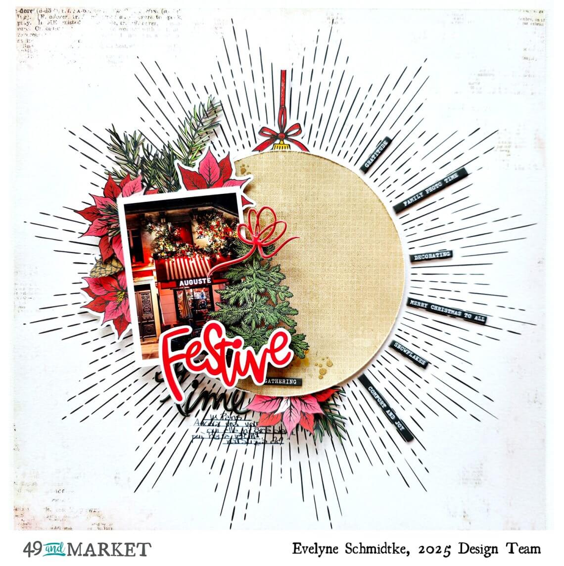 Festive Gathering - Layout by Evy