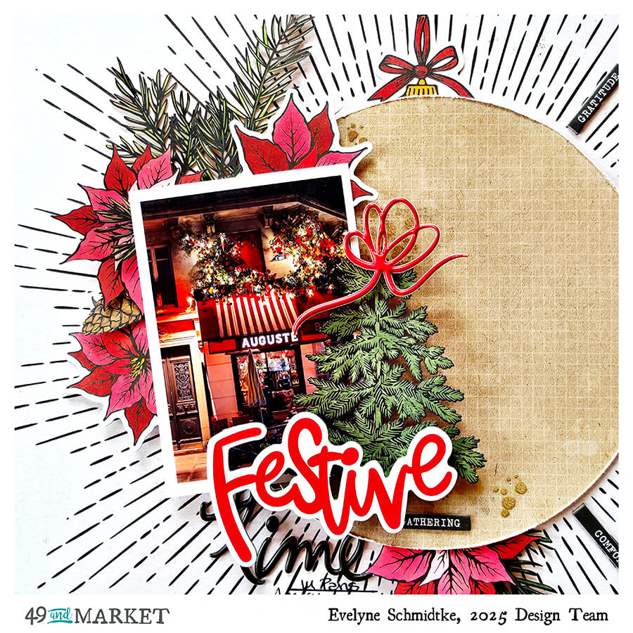 Festive Gathering - Layout by Evy