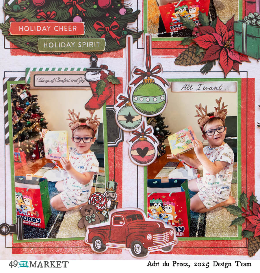 Festive Moment - Layout by Adri