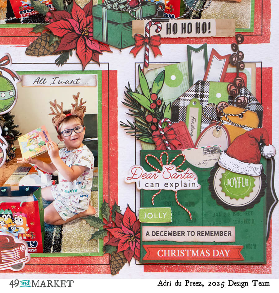 Festive Moment - Layout by Adri