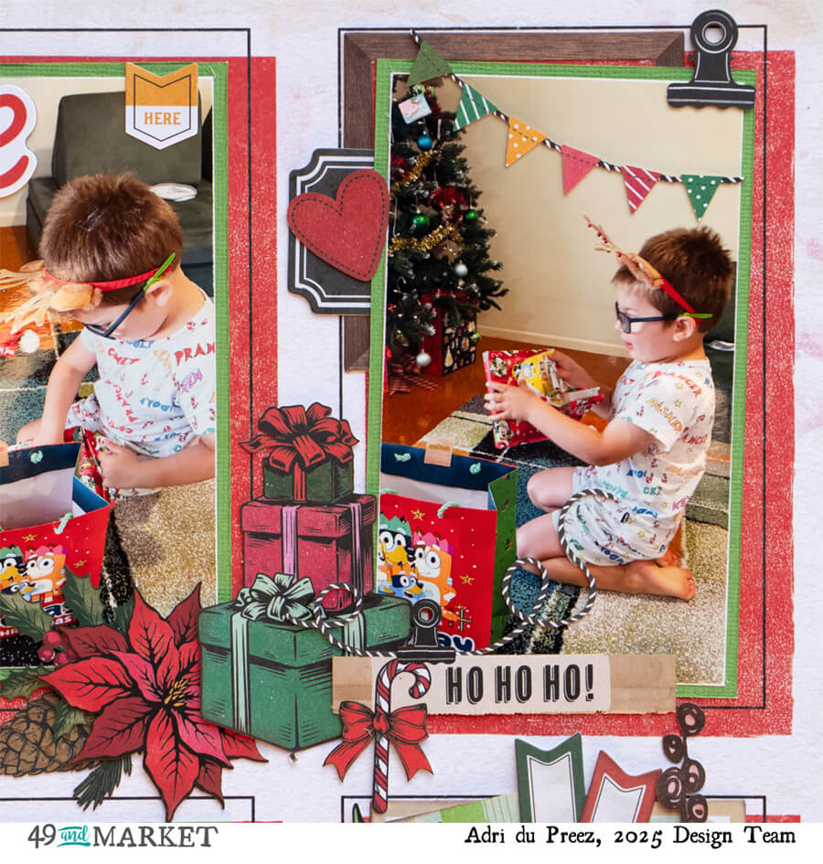 Festive Moment - Layout by Adri