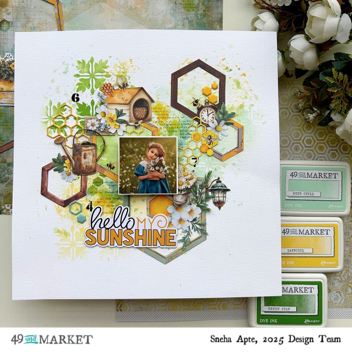 Hello My Sunshine – Layout by Sneha
