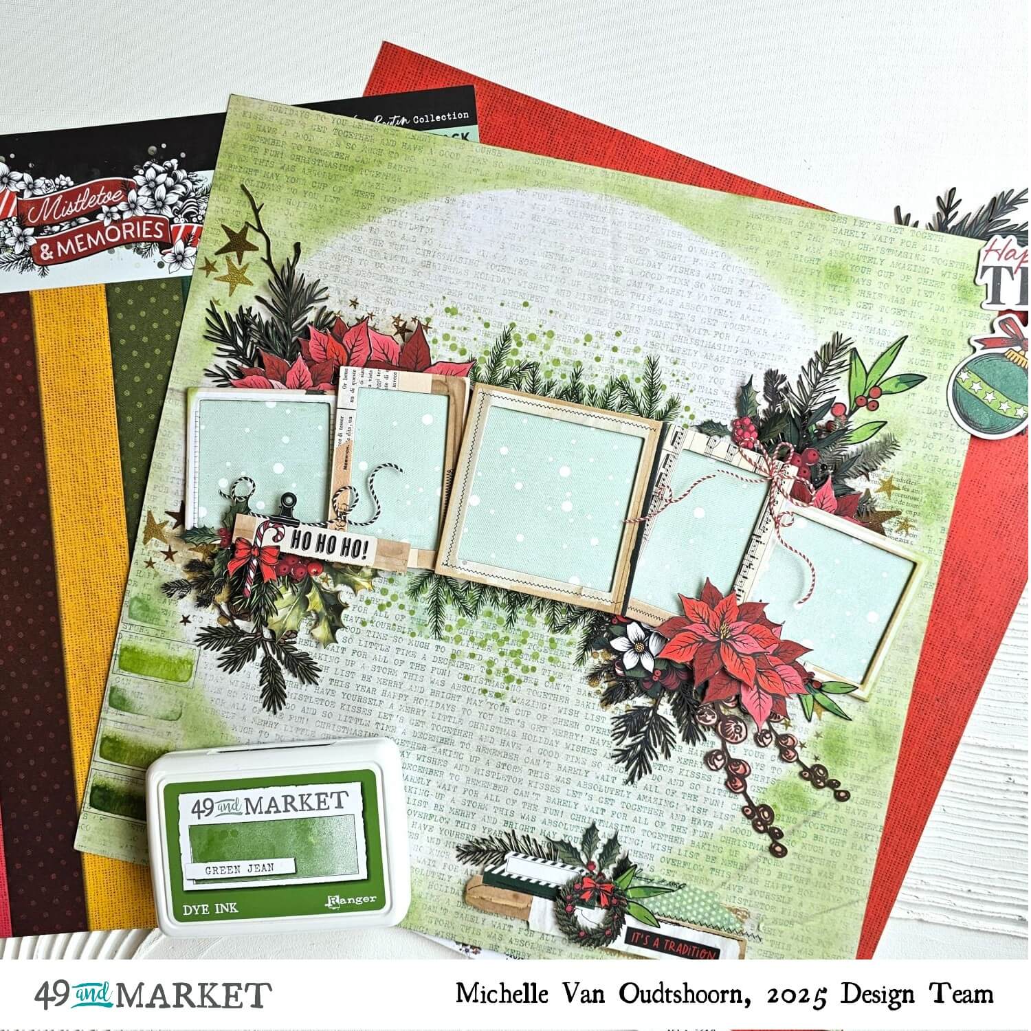 HoHoHo - Layout by Michelle