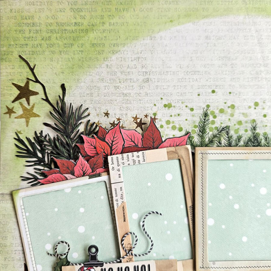 HoHoHo - Layout by Michelle