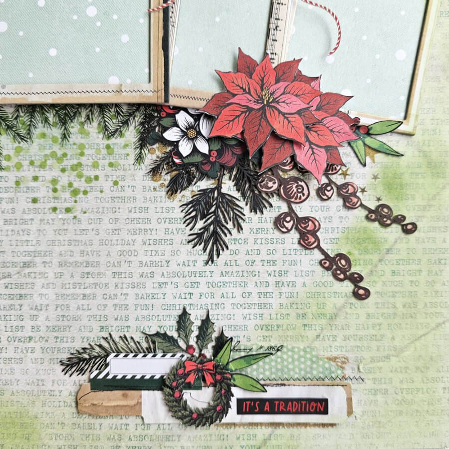 HoHoHo - Layout by Michelle