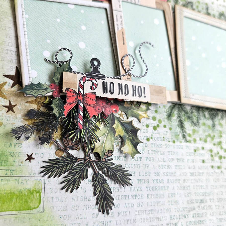 HoHoHo - Layout by Michelle