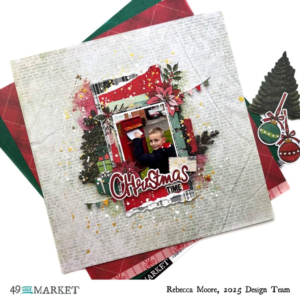 Christmas Time - Layout by Rebecca