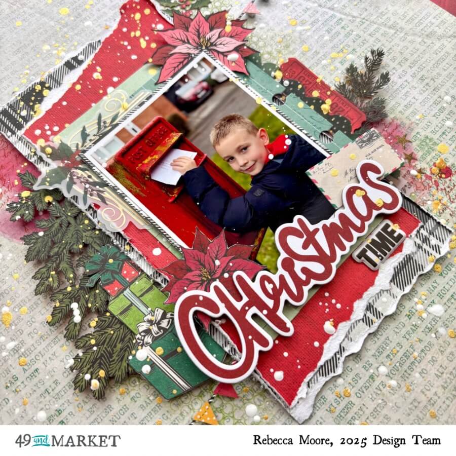 Christmas Time - Layout by Rebecca