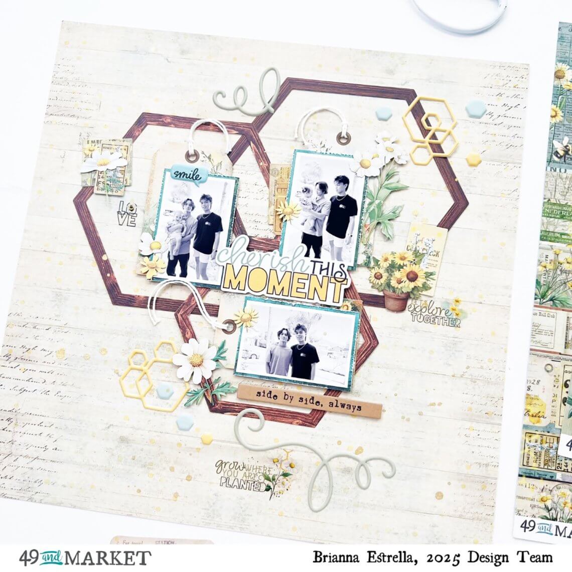 Cherish This Moment - Layout by Brianna