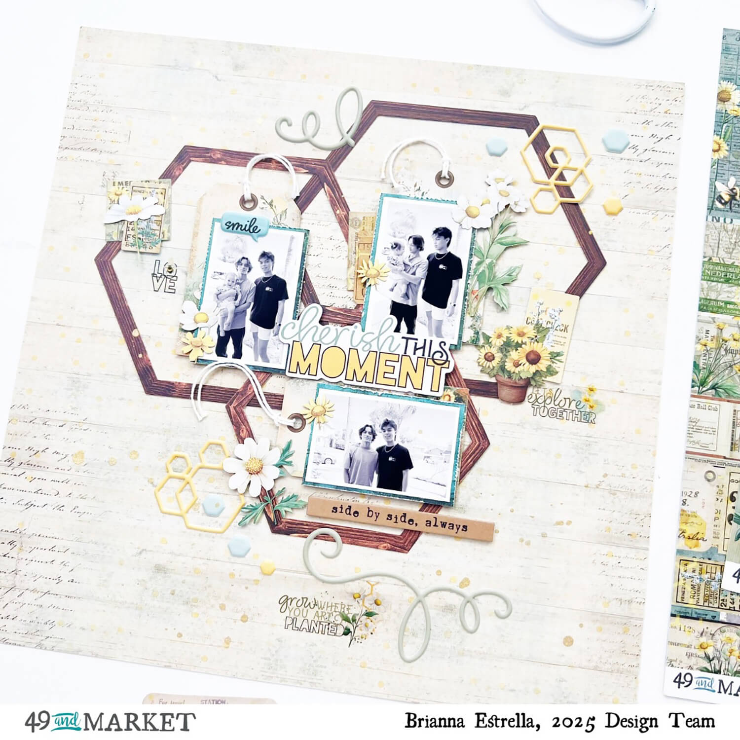 Cherish This Moment - Layout by Brianna