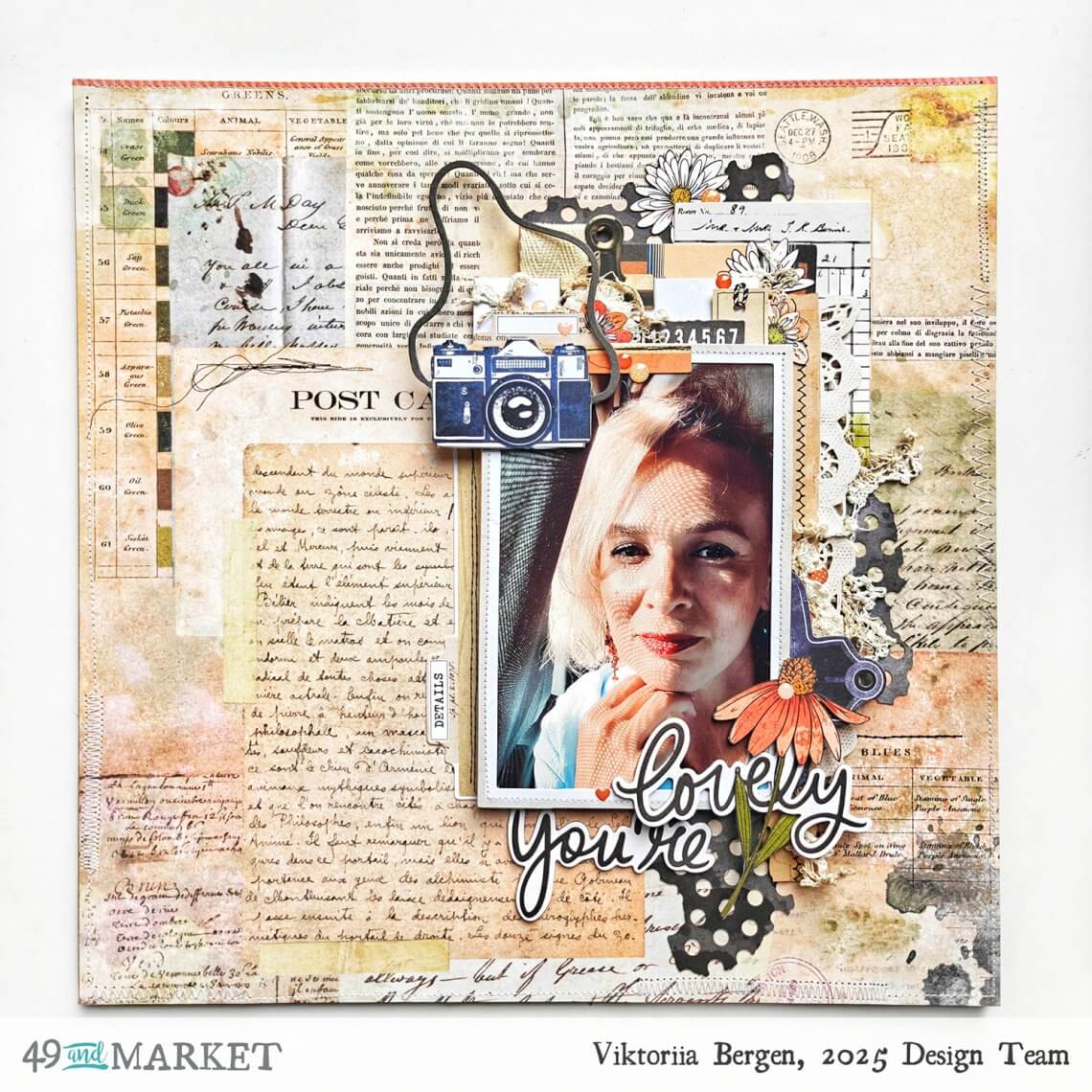 You are lovely - Layout by Viktoriia