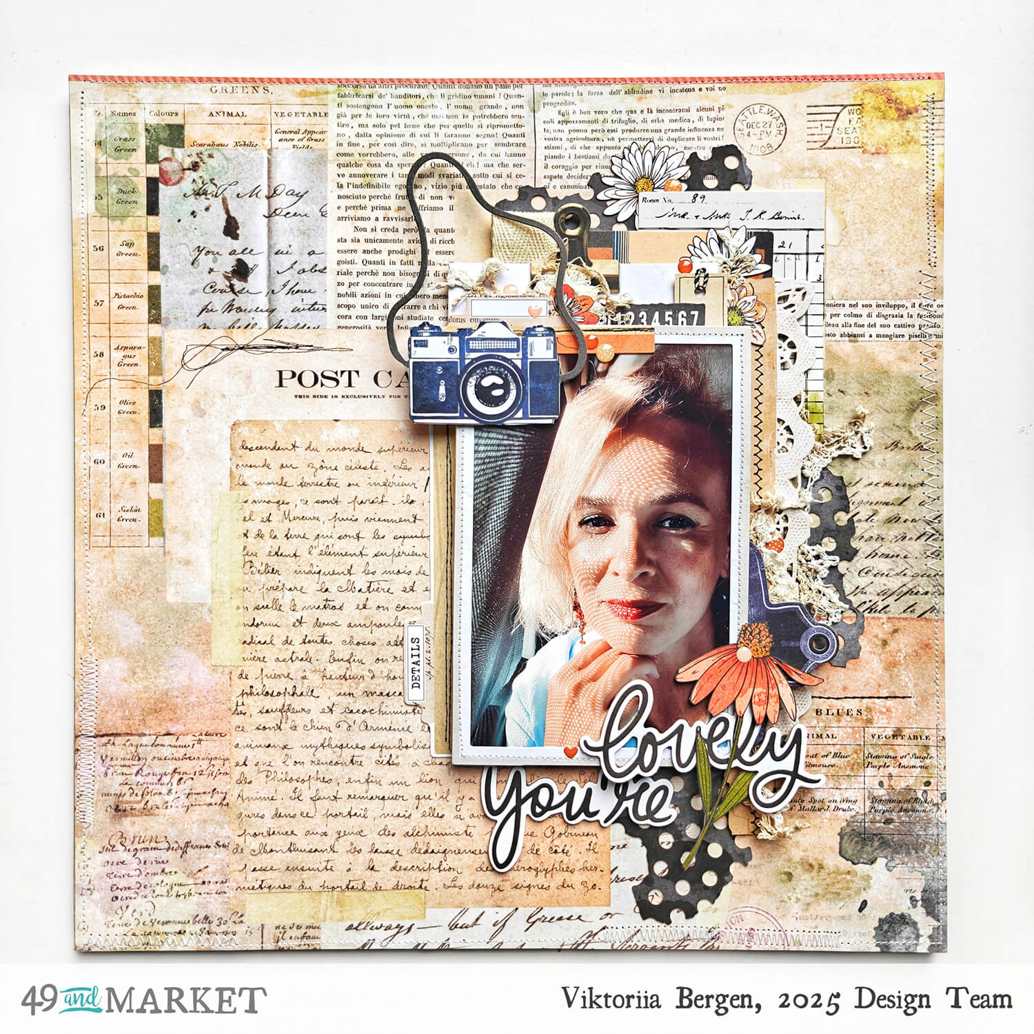 You are lovely - Layout by Viktoriia