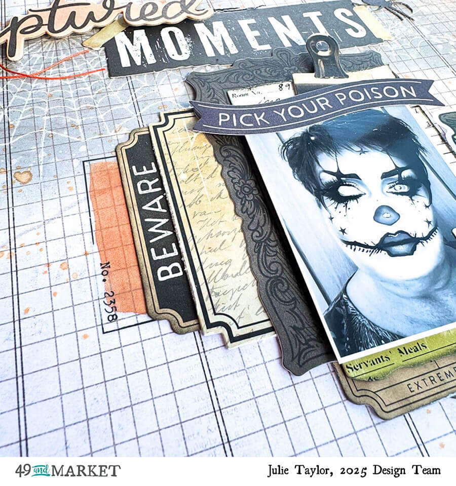 Captured Moments - Layout by Julie