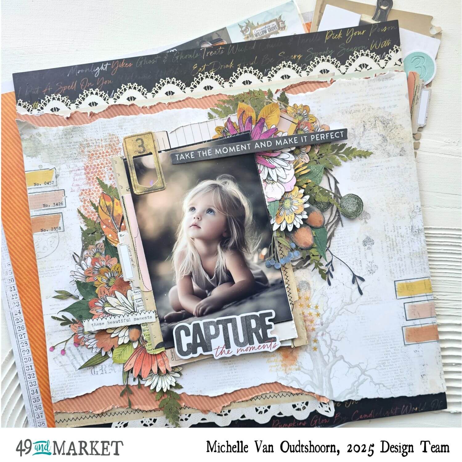 Capture the Moments - Layout by Michelle
