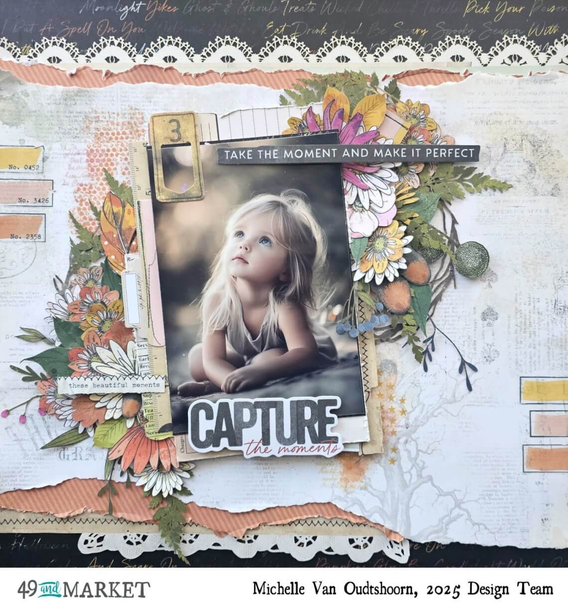 Capture the Moments - Layout by Michelle