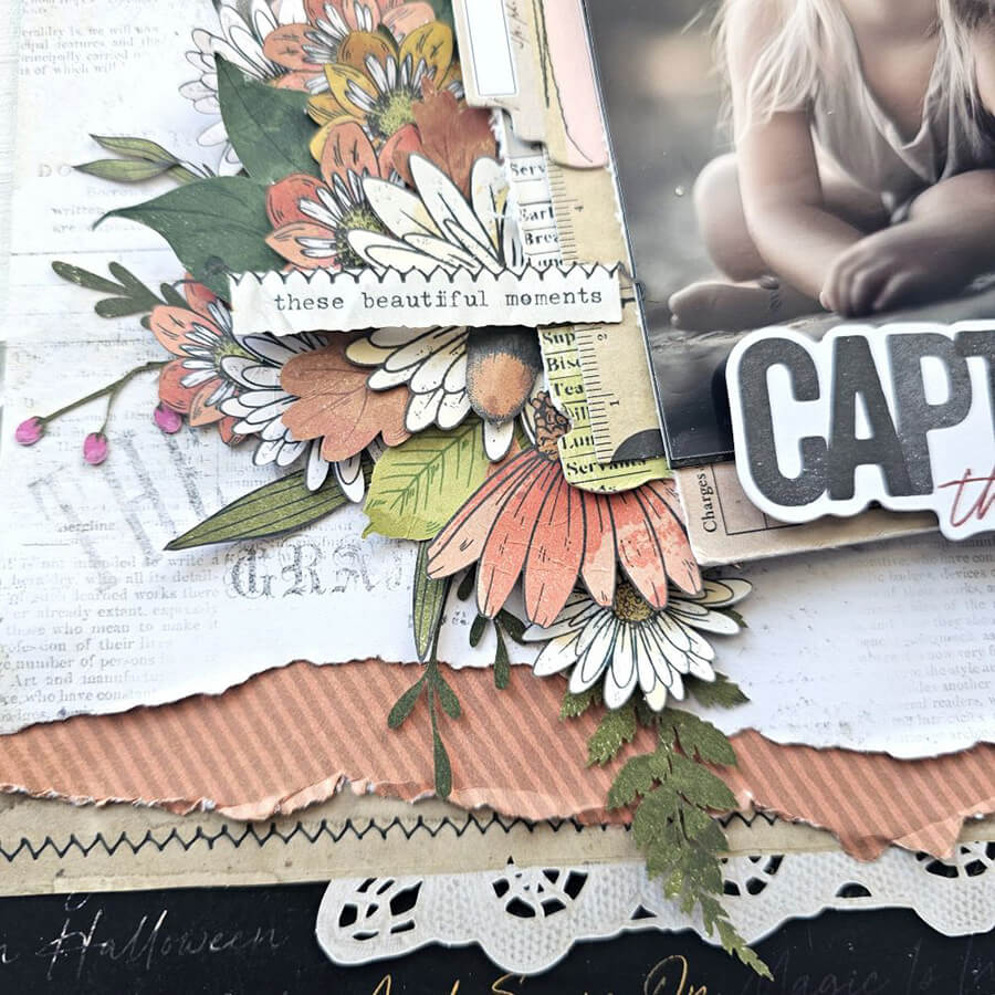 Capture the Moments - Layout by Michelle