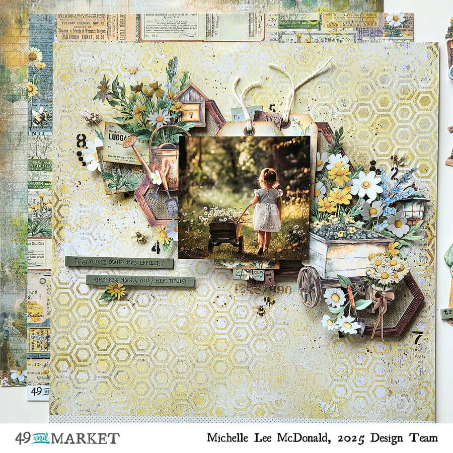 Be Your Own Masterpiece - Layout by Michelle Lee