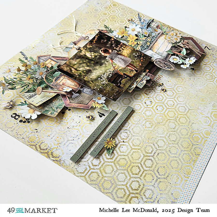 Be Your Own Masterpiece - Layout by Michelle Lee