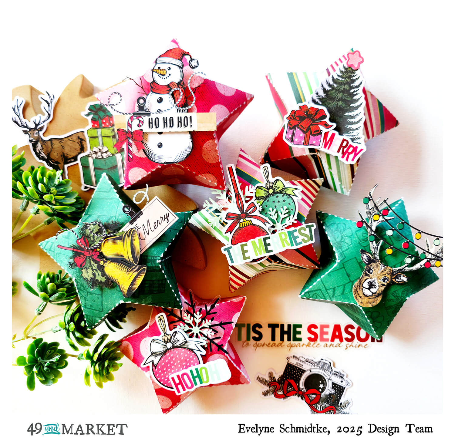 3D Stars - Christmas gifts by Evy