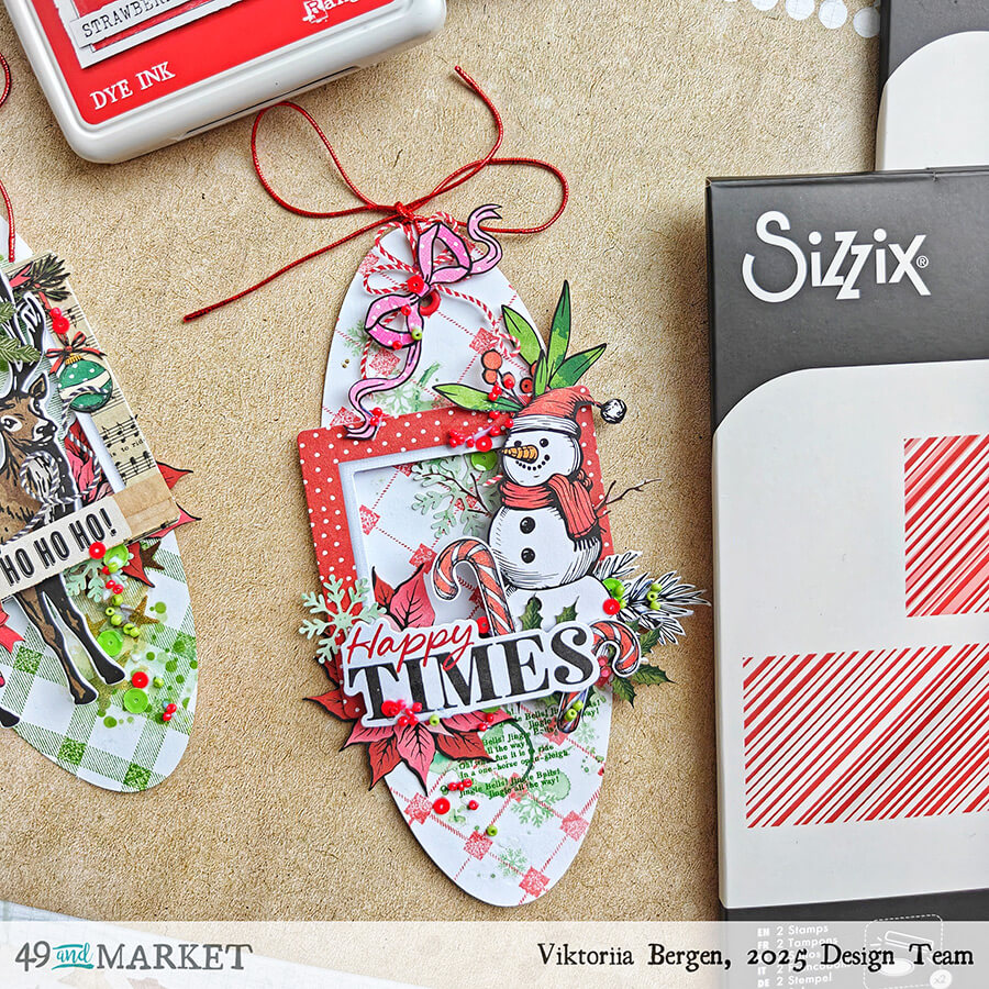Christmas tags by Viktoriaa