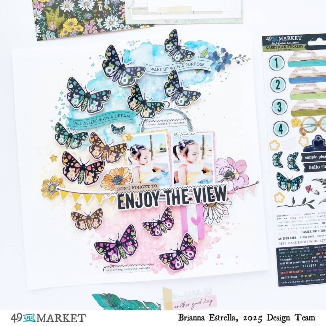 Enjoy the view - Layout by Brianna
