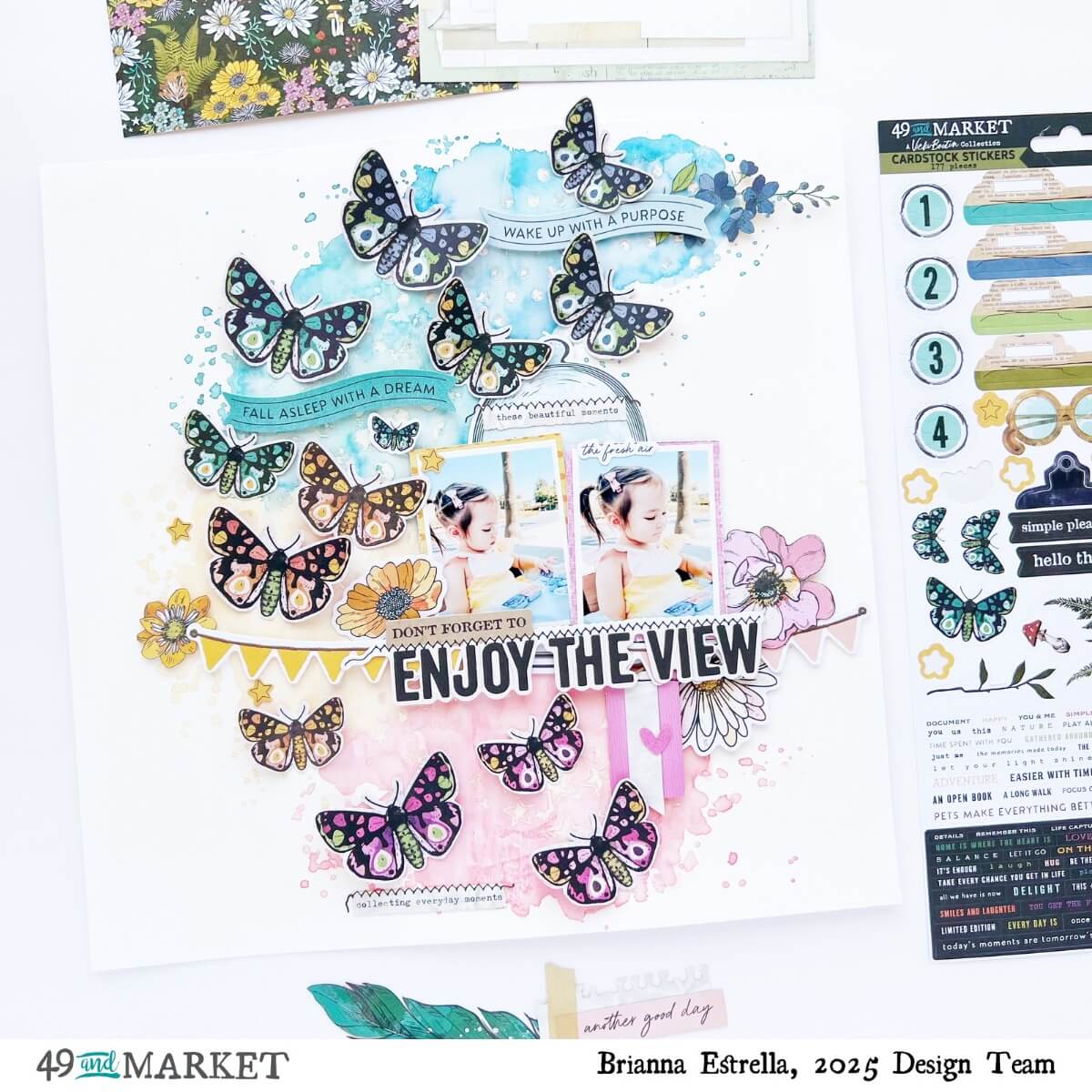 Enjoy the view - Layout by Brianna
