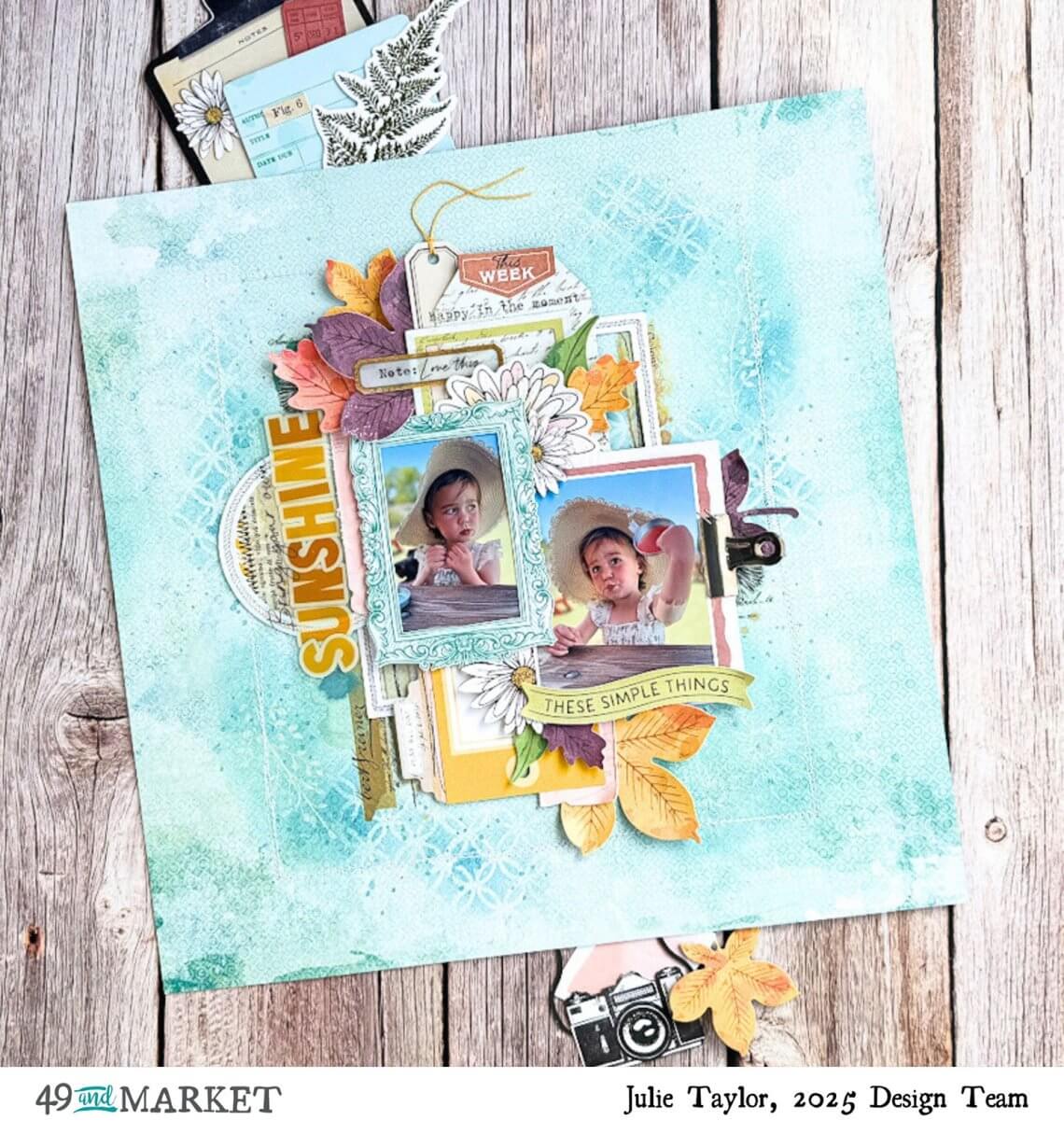Bring your own Sunshine - Layout by Julie