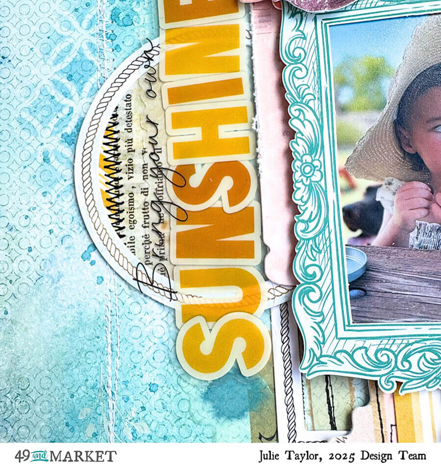 Bring your own Sunshine - Layout by Julie