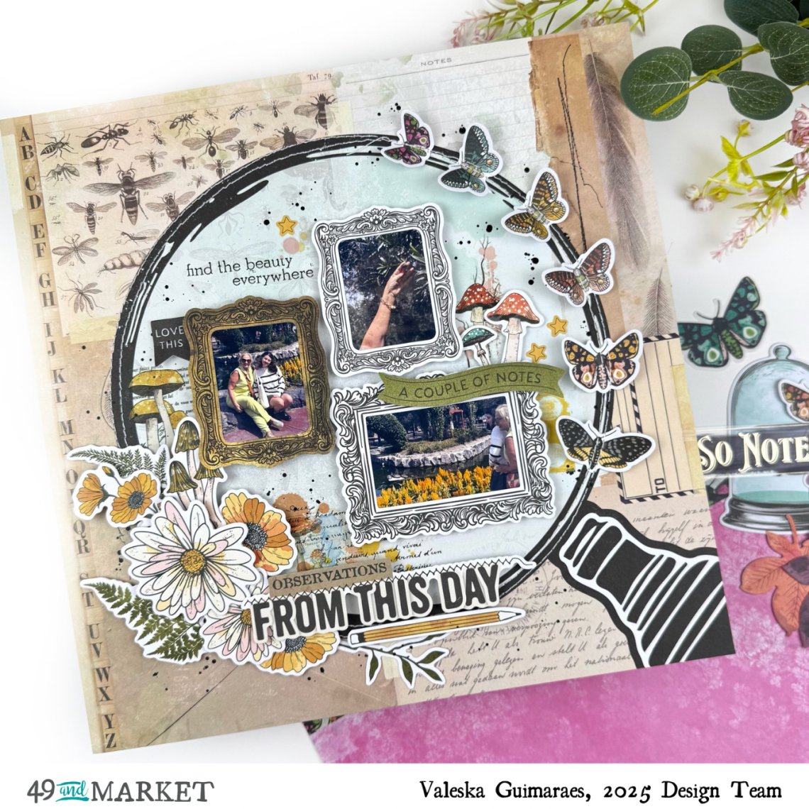 Beauty Everywhere - Layout by Valeska