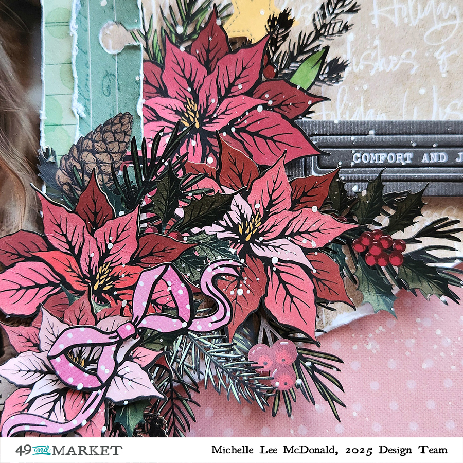 Comfort and Joy - Layout by Michelle Lee