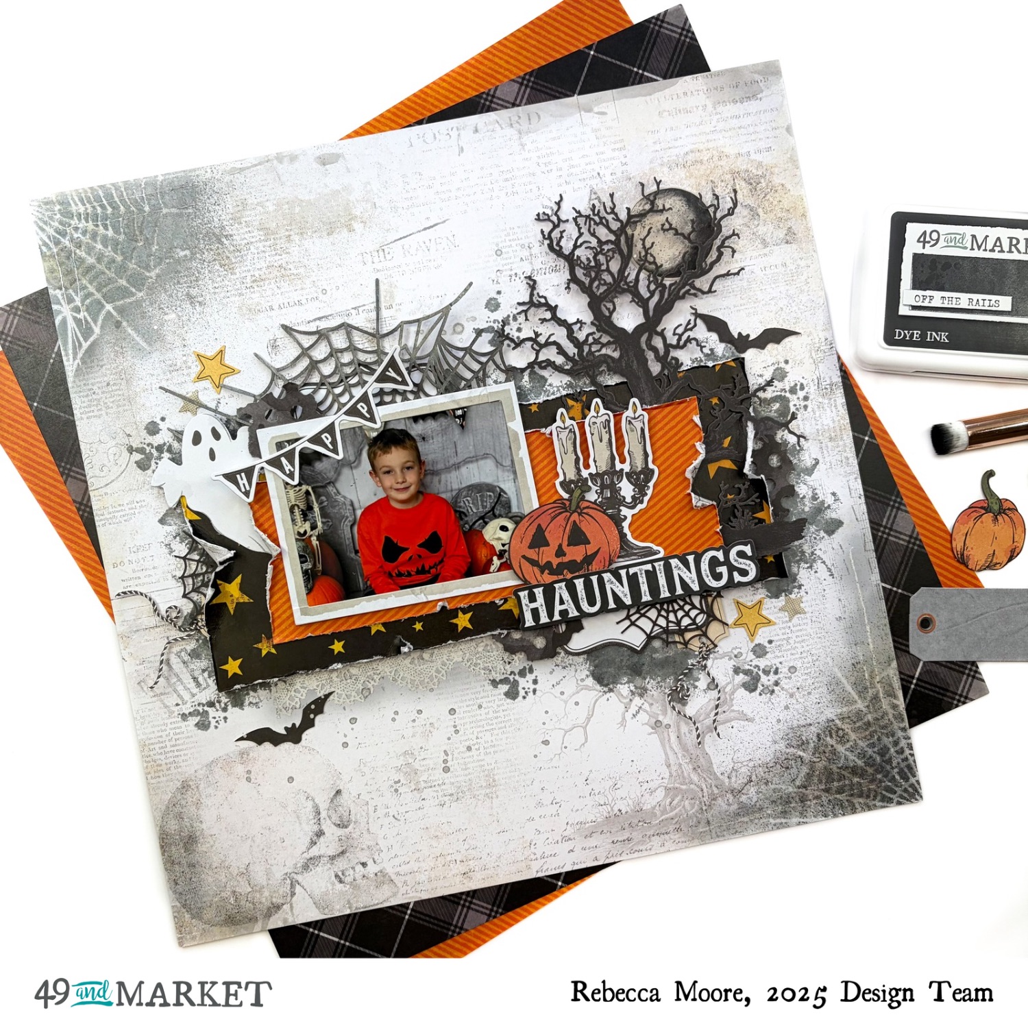 Hauntings - Layout by Rebecca