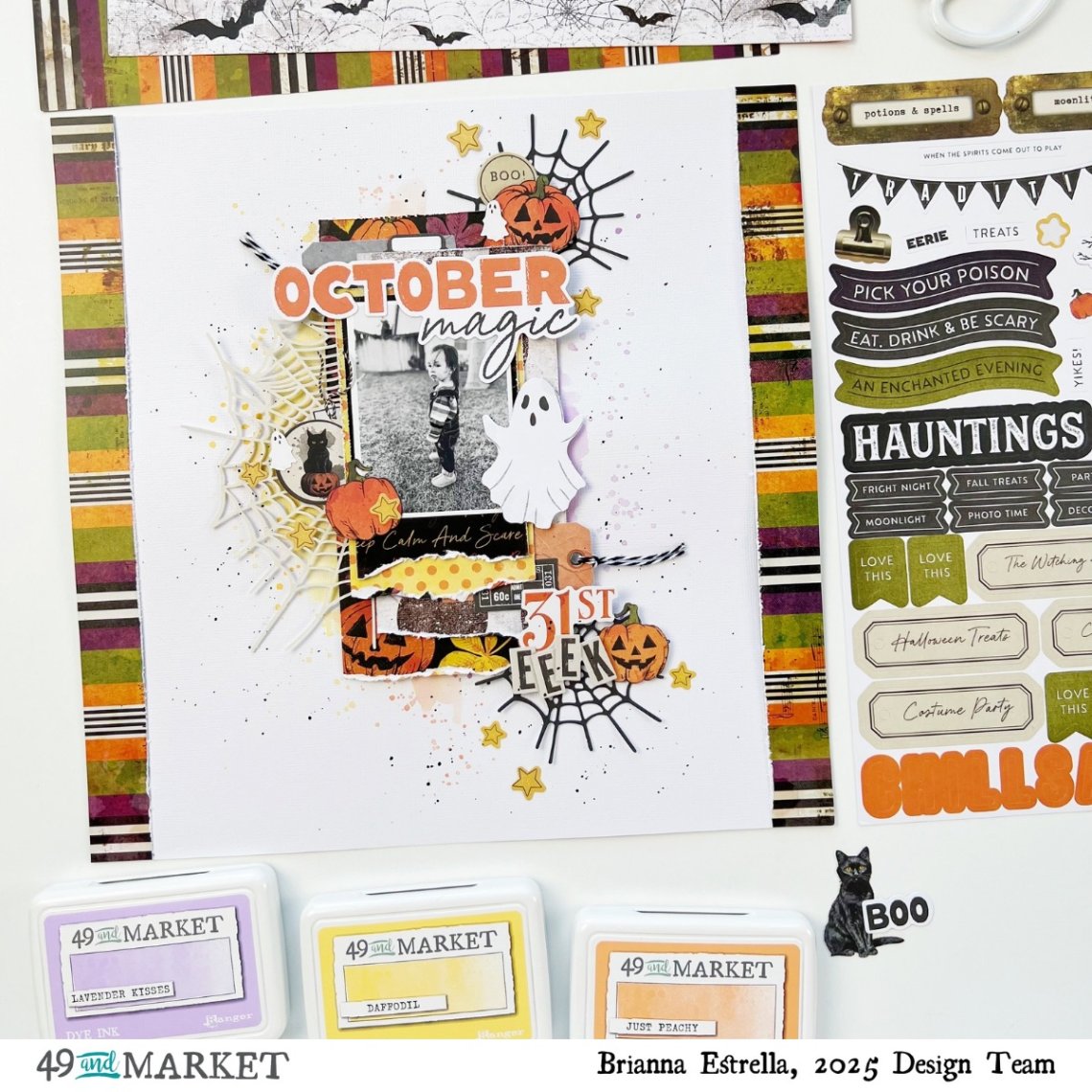 October Magic - Layout by Brianna