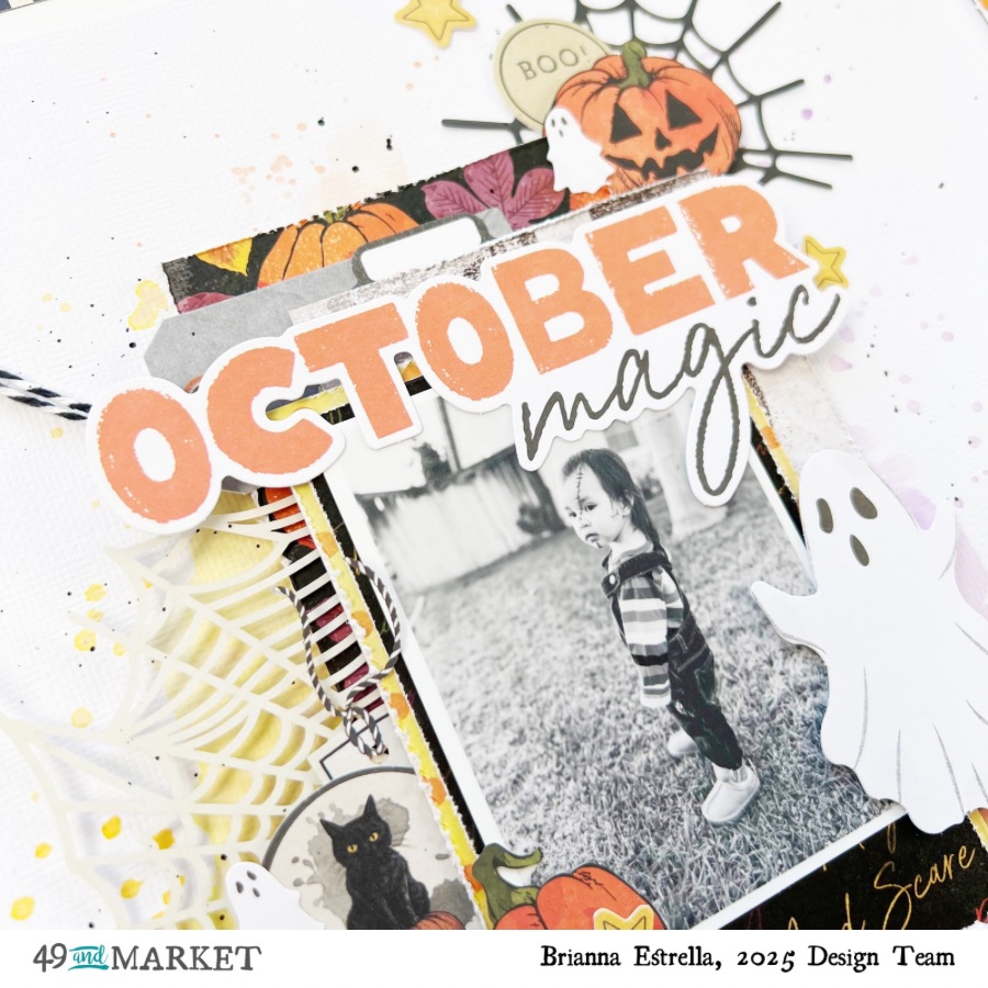 October Magic - Layout by Brianna