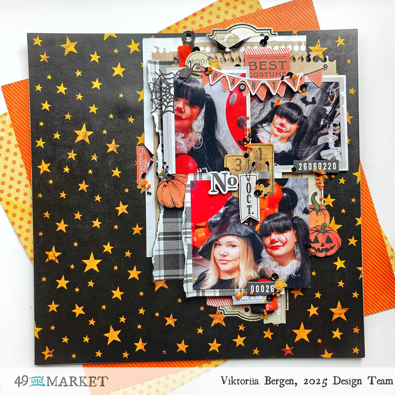 Best costume party - Layout by Viktoriia