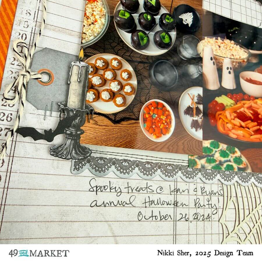 Spooktacular Night Halloween - Layout by Nikki