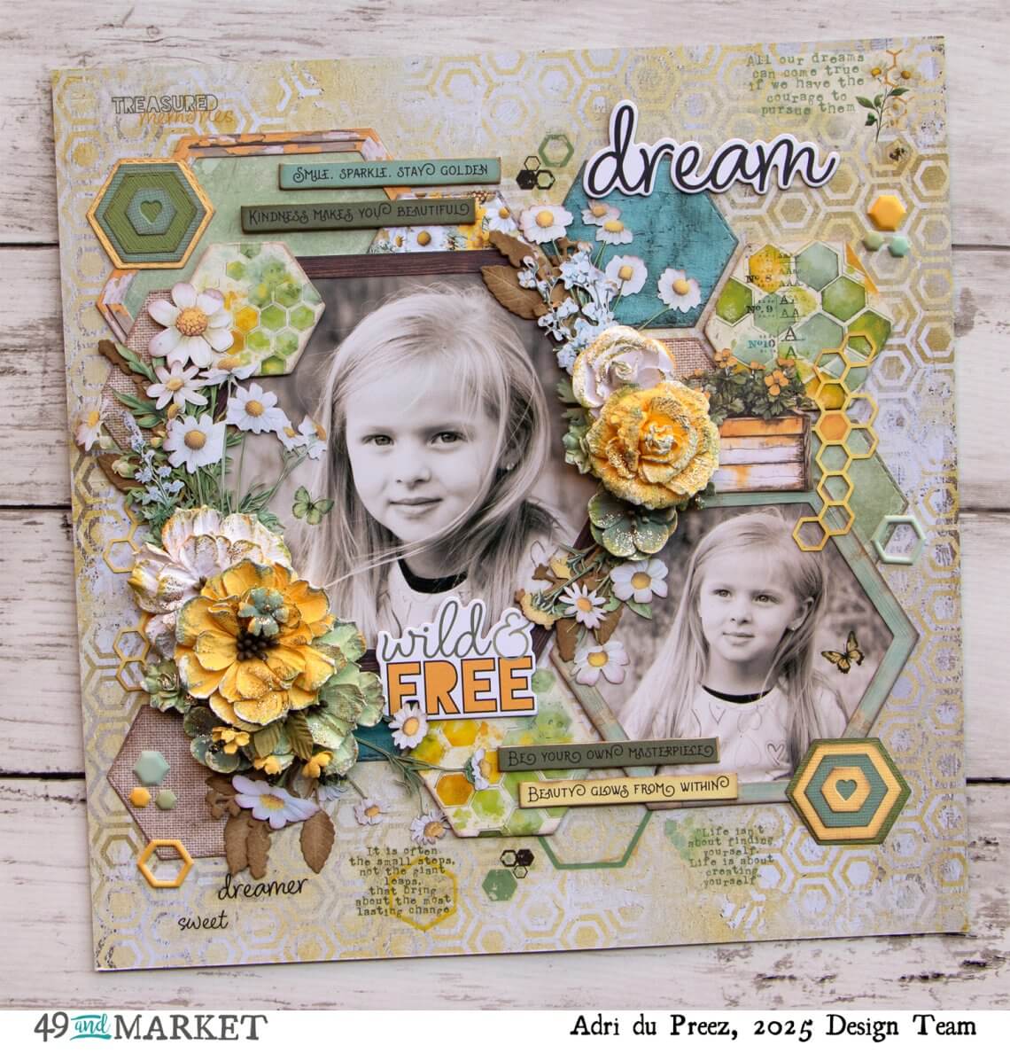 Wild and Free - Layout by Adri