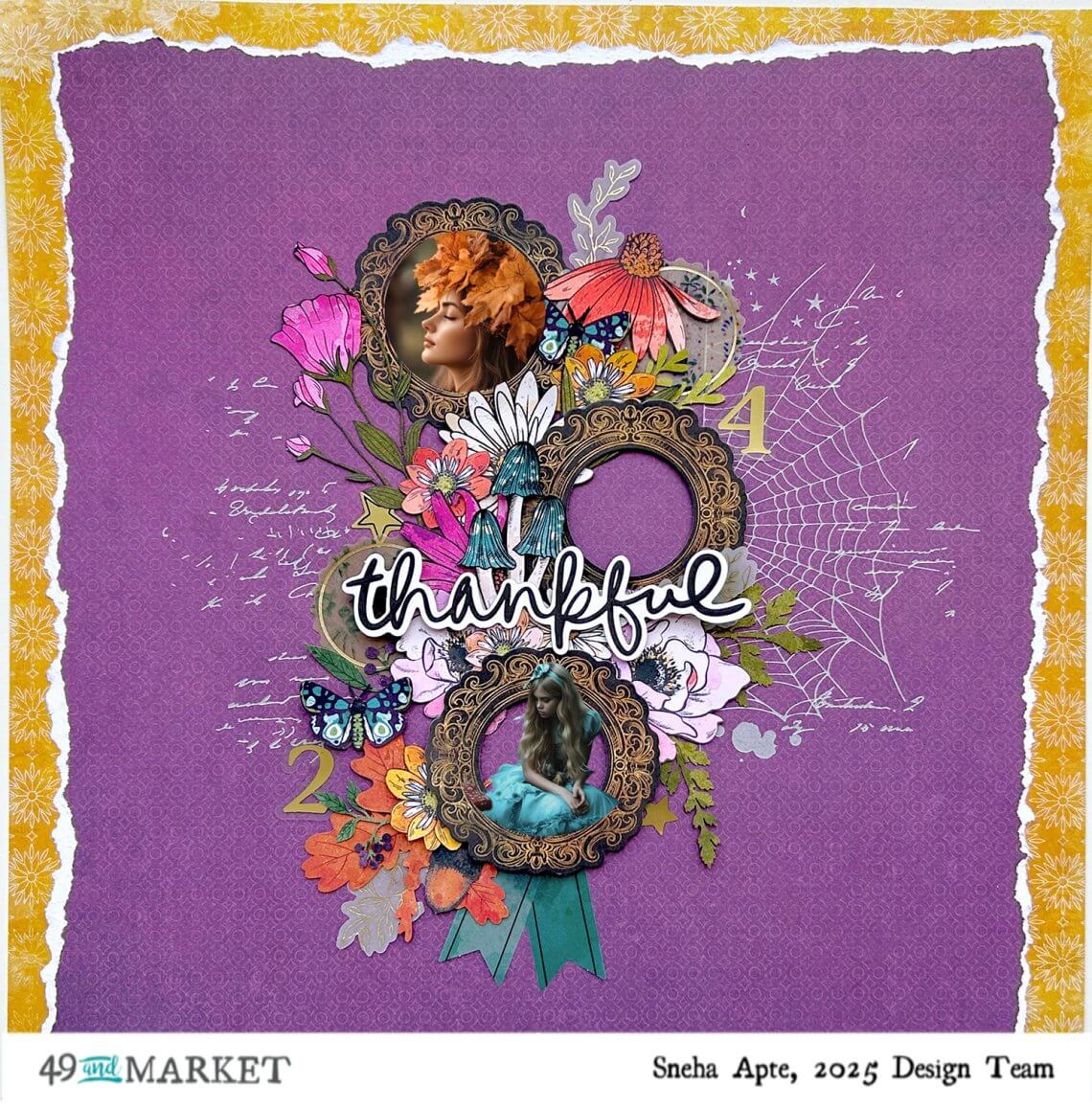 Thankful - Layout by Sneha