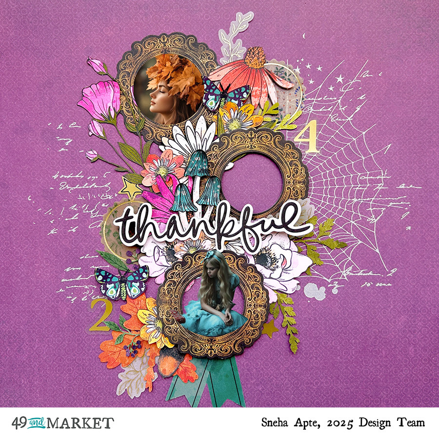 Thankful - Layout by Sneha